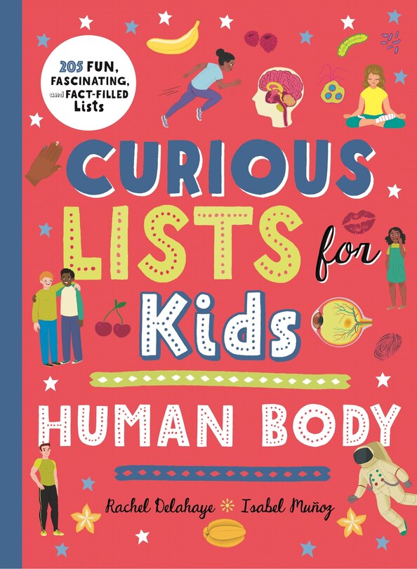 Front cover_Curious Lists for Kids – Human Body