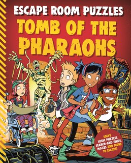 Front cover_Escape Room Puzzles: Tomb Of The Pharaohs