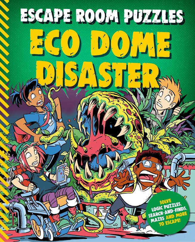 Couverture_Escape Room Puzzles: Eco Dome Disaster