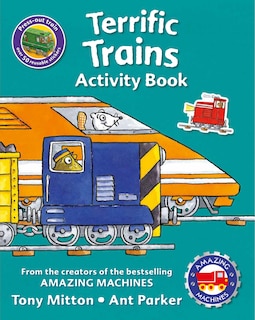 Couverture_Amazing Machines Terrific Trains Sticker Activity Book