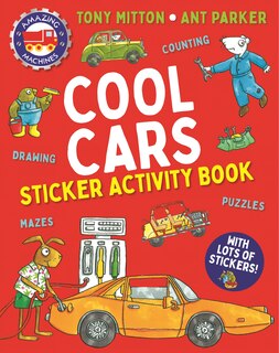 Front cover_Amazing Machines Cool Cars Activity Book