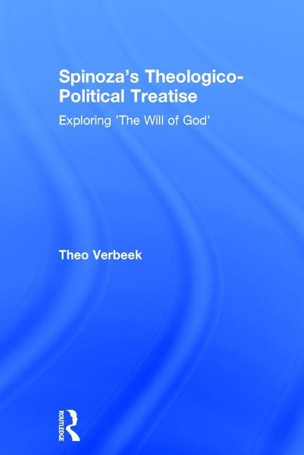 Couverture_Spinoza's Theologico-political Treatise