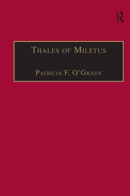 Front cover_Thales Of Miletus
