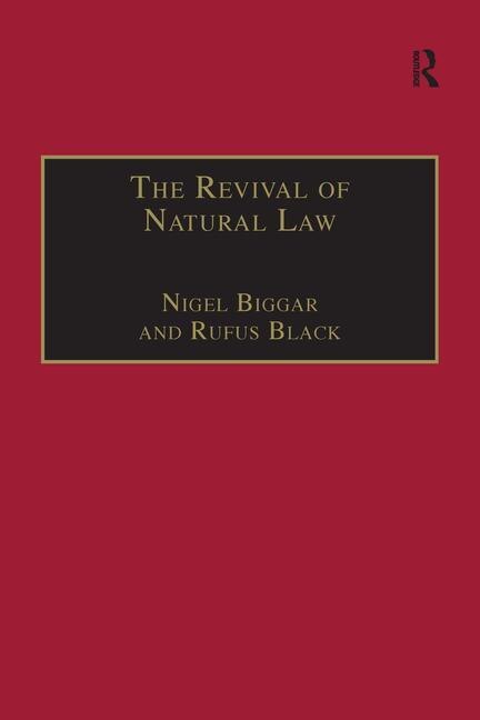 Front cover_The Revival Of Natural Law