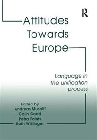 Couverture_Attitudes Towards Europe