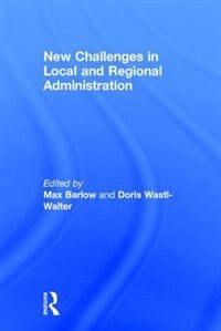 Couverture_New Challenges In Local And Regional Administration