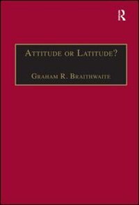 Couverture_Attitude Or Latitude?