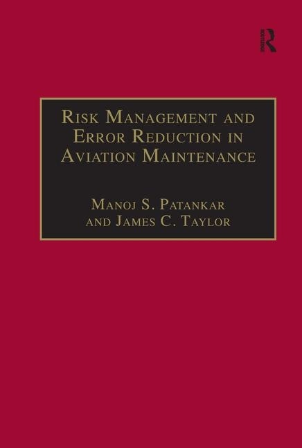 Couverture_Risk Management And Error Reduction In Aviation Maintenance
