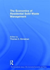 Couverture_Economics of Residential Solid Waste Management