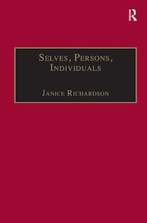 Front cover_Selves, Persons, Individuals