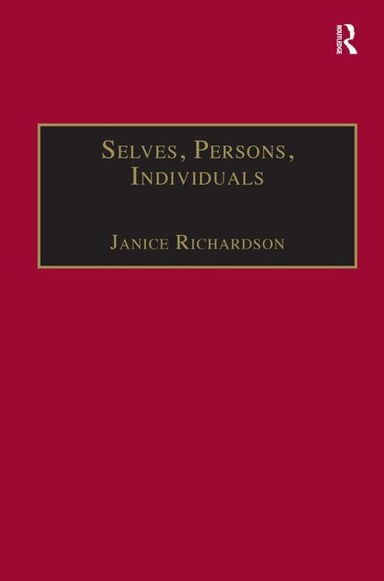 Front cover_Selves, Persons, Individuals