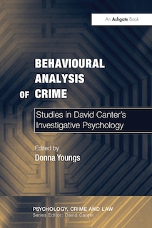 Front cover_Behavioural Analysis Of Crime