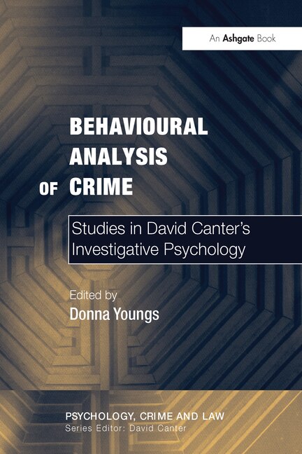 Front cover_Behavioural Analysis Of Crime