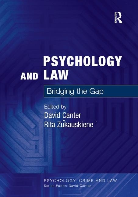 Front cover_Psychology And Law
