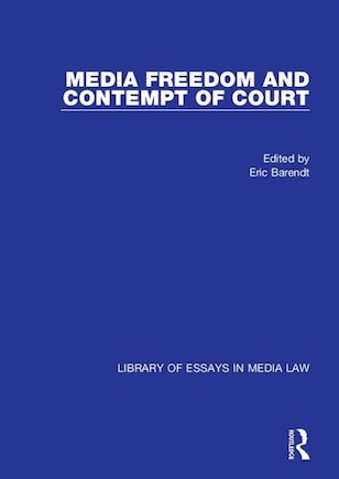 Media Freedom And Contempt Of Court