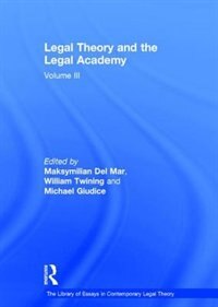 Couverture_Legal Theory And The Legal Academy