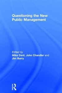 Front cover_Questioning The New Public Management