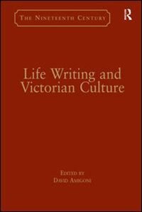 Couverture_Life Writing And Victorian Culture