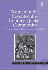 Front cover_Women In The Seventeenth-century Quaker Community