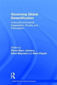 Front cover_Governing Global Desertification