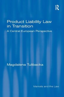 Front cover_Product Liability Law In Transition