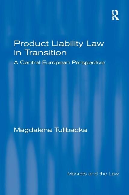 Front cover_Product Liability Law In Transition