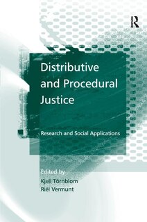 Front cover_Distributive And Procedural Justice