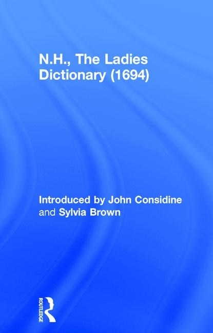 Front cover_N.h., The Ladies Dictionary (1694)
