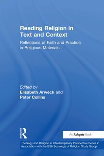 Front cover_Reading Religion In Text And Context