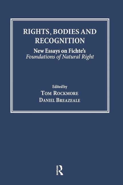 Front cover_Rights, Bodies And Recognition