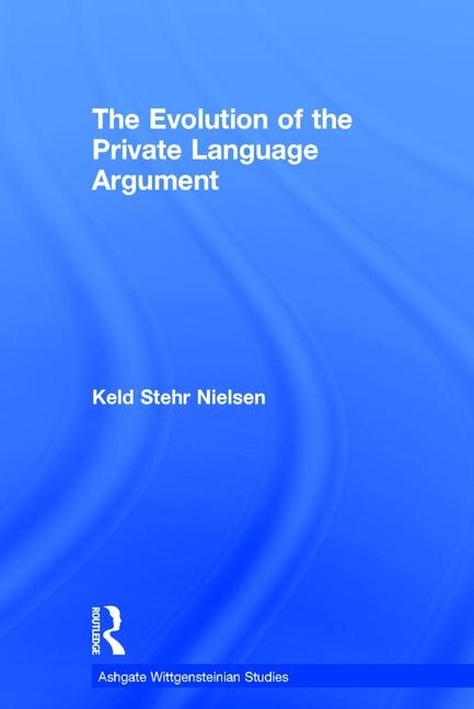 Couverture_The Evolution Of The Private Language Argument