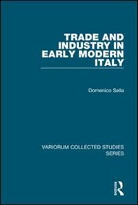 Couverture_Trade And Industry In Early Modern Italy