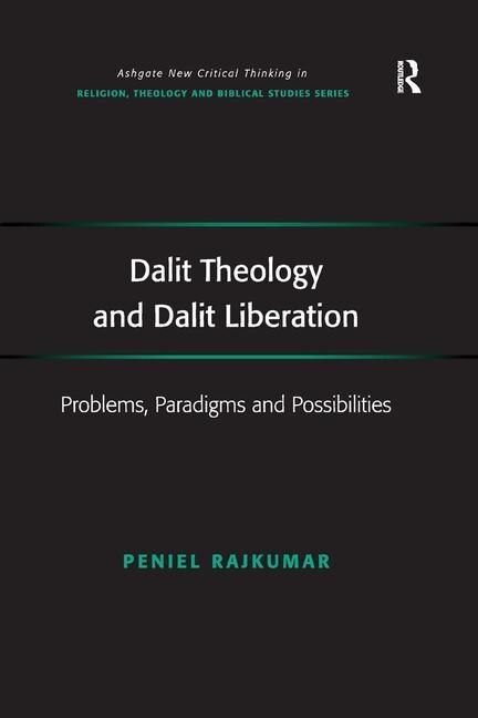 Couverture_Dalit Theology And Dalit Liberation