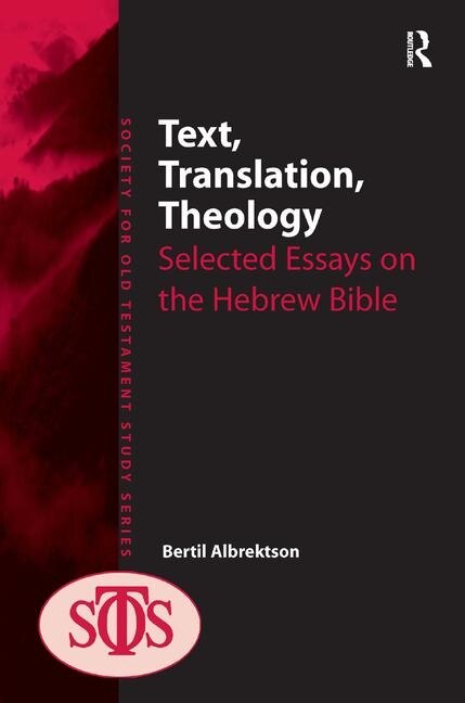 Front cover_Text, Translation, Theology