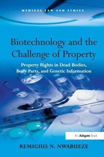 Couverture_Biotechnology And The Challenge Of Property