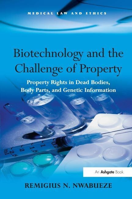Couverture_Biotechnology And The Challenge Of Property