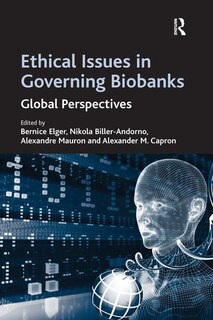 Front cover_Ethical Issues In Governing Biobanks