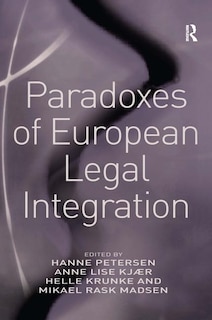 Couverture_Paradoxes Of European Legal Integration