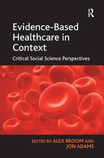 Couverture_Evidence-based Healthcare In Context