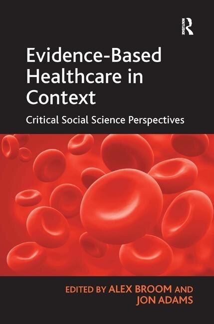 Couverture_Evidence-based Healthcare In Context