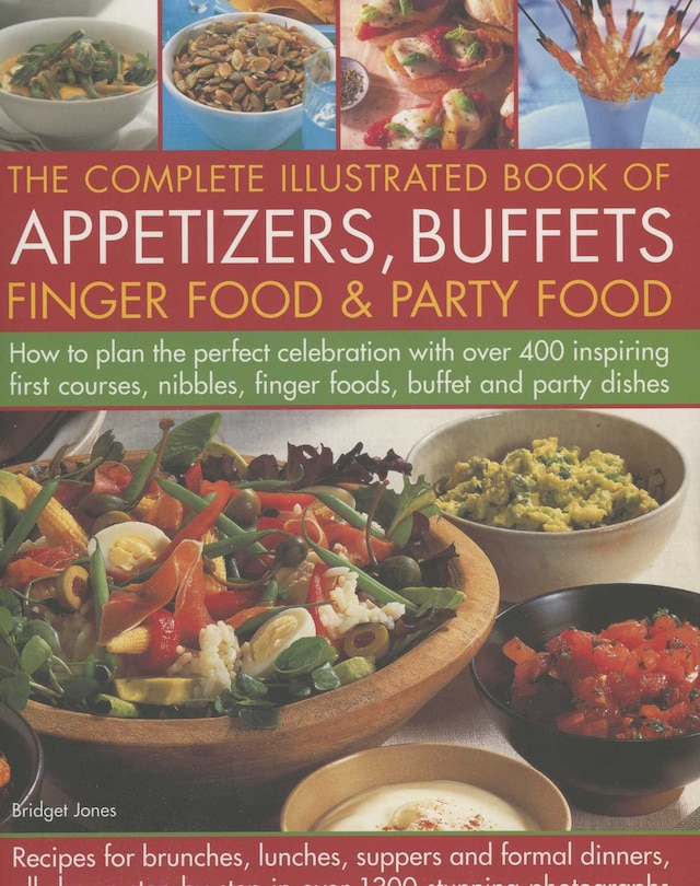 Front cover_The Complete Book of Appetizers, Starters, Finger Food and Party Food