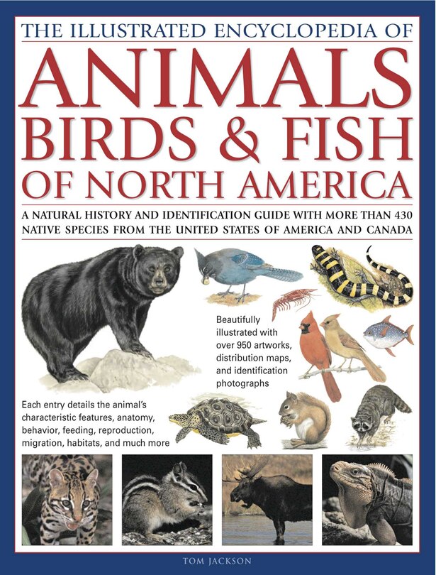 Couverture_Animals, Birds & Fish of North America, the Illustrated Encyclopedia of