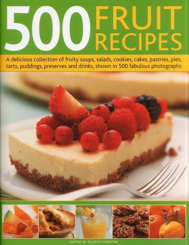 Front cover_500 Fruit Recipes