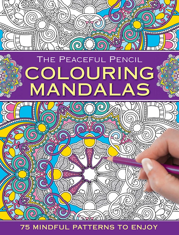 Front cover_The Peaceful Pencil: Colouring Mandalas