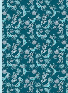 Notebook: The Peacock Collection Design A