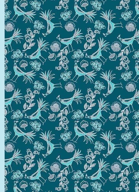 Notebook: The Peacock Collection Design A