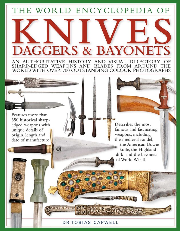 Front cover_The World Encyclopedia of Knives, Daggers & Bayonets