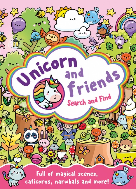 Front cover_Unicorn And Friends Search And Find