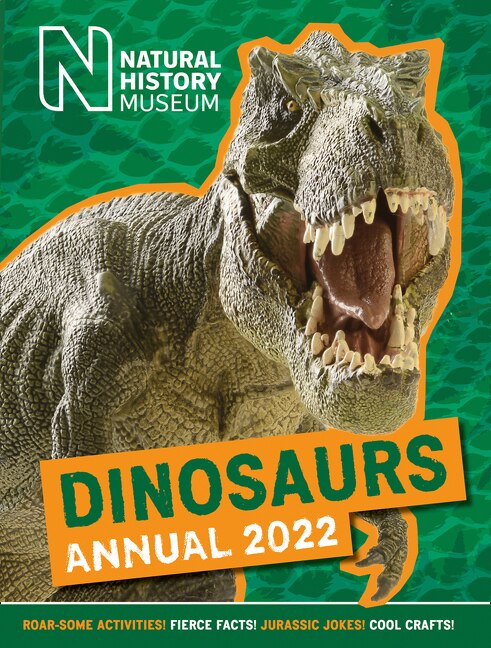 Front cover_Natural History Museum Dinosaurs Annual 2022