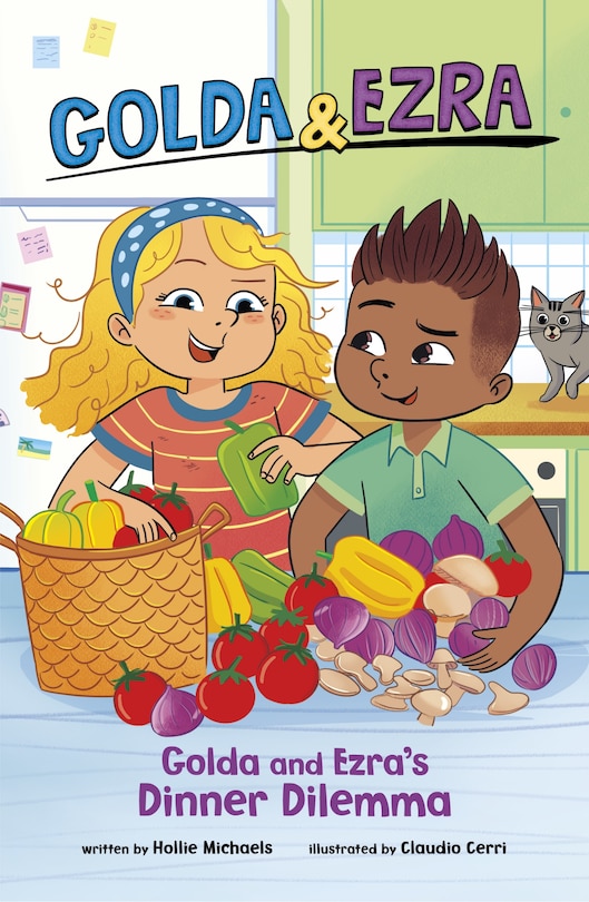 Front cover_Golda and Ezra's Dinner Dilemma